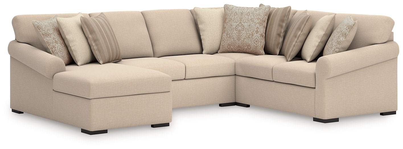 LadyMae Sectional with Chaise - All Brands Furniture (NJ)