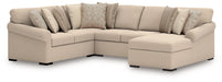 LadyMae Sectional with Chaise - All Brands Furniture (NJ)
