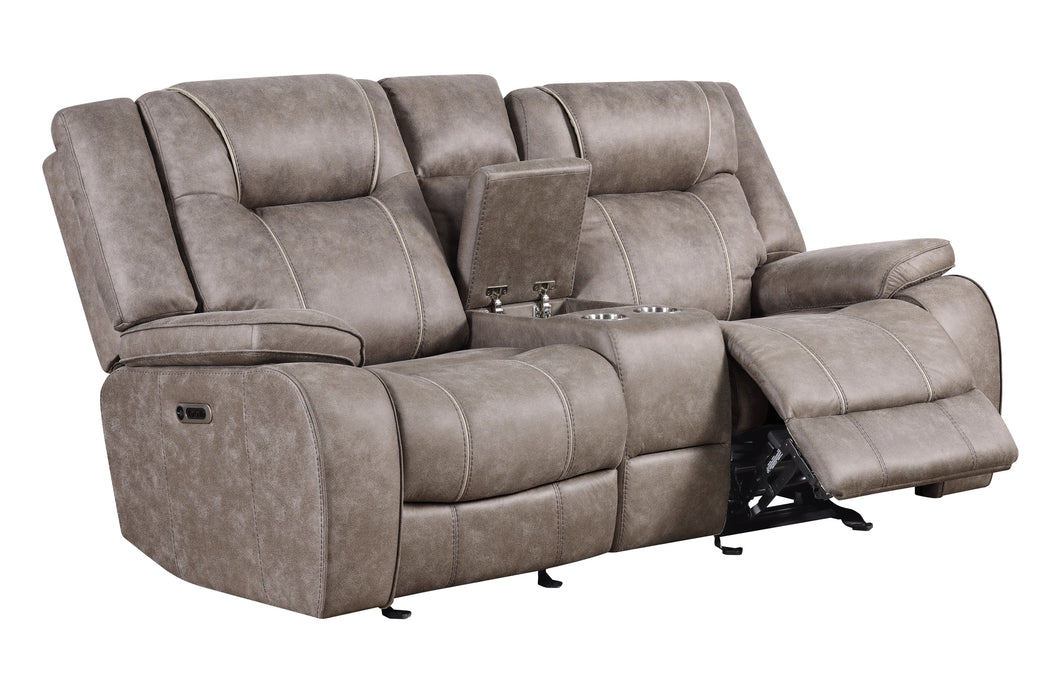 Parker Living Blake - Desert Taupe Manual Reclining Sofa and Loveseat
