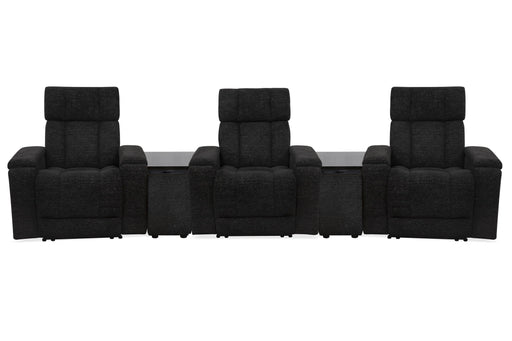 Parker Living Phoenix Zero Gravity Power 3 Seat Home Theater Seating with 2 Wedges and Immersive Audio