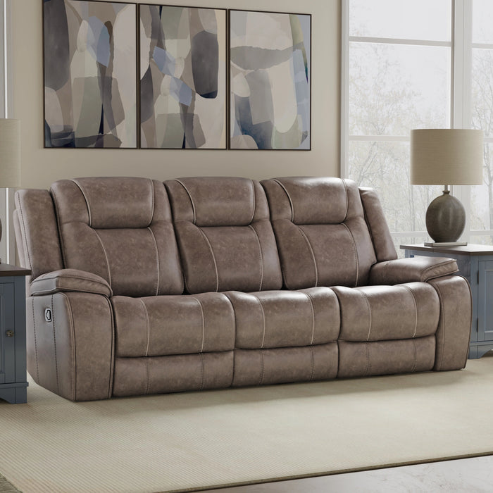 Parker Living Blake - Desert Taupe Manual Glider Reclining Sofa and Two Recliners