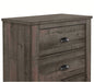 Crown Mark Furniture Coralee 5 Drawer Chest in Gray - All Brands Furniture (NJ)