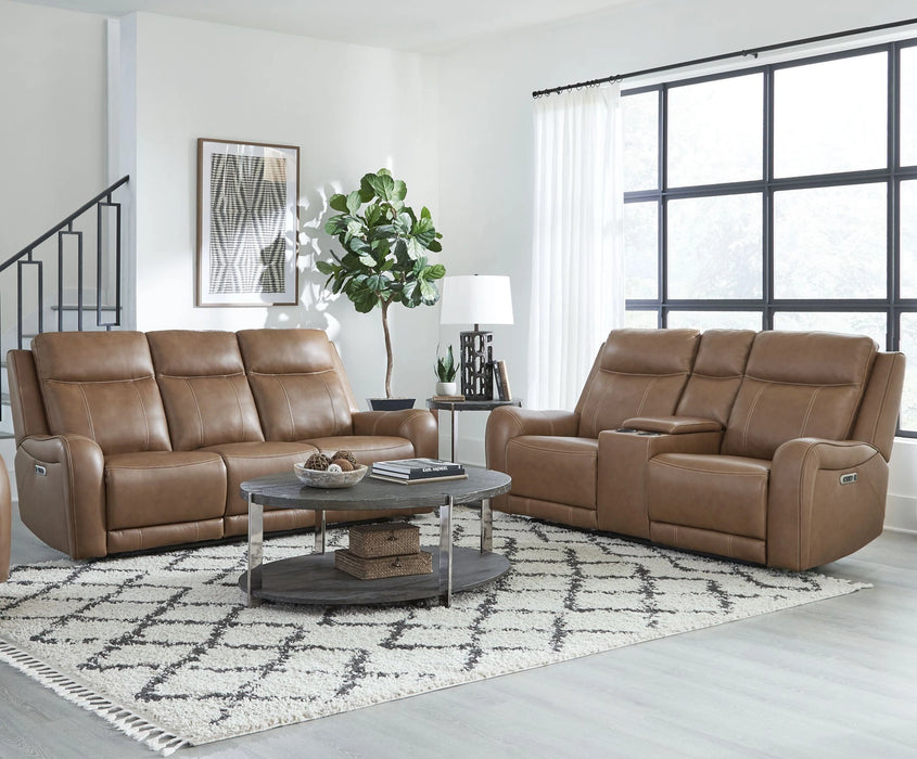 Parker Living Haywood - Butternut Power Reclining Sofa and Loveseat