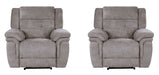 Parker Living Richland - Bristol Grey Power Recliner Two Pack
