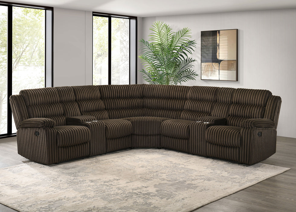 Atkinson Reclining Sectional Sofa - All Brands Furniture (NJ)