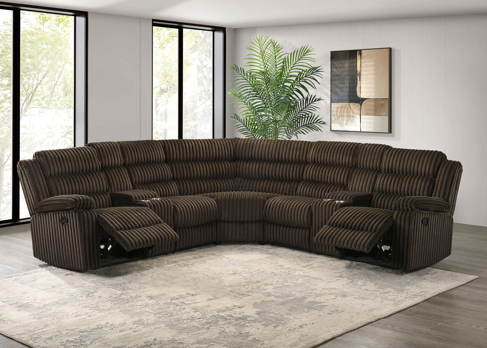 Atkinson Reclining Sectional Sofa - All Brands Furniture (NJ)