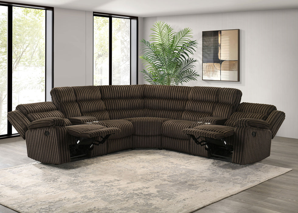 Atkinson Reclining Sectional Sofa - All Brands Furniture (NJ)
