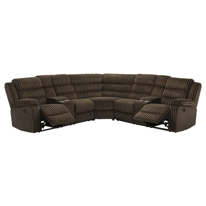 Atkinson Reclining Sectional Sofa - All Brands Furniture (NJ)