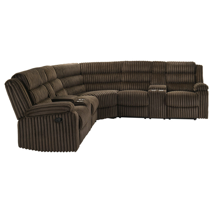 Atkinson Reclining Sectional Sofa - All Brands Furniture (NJ)