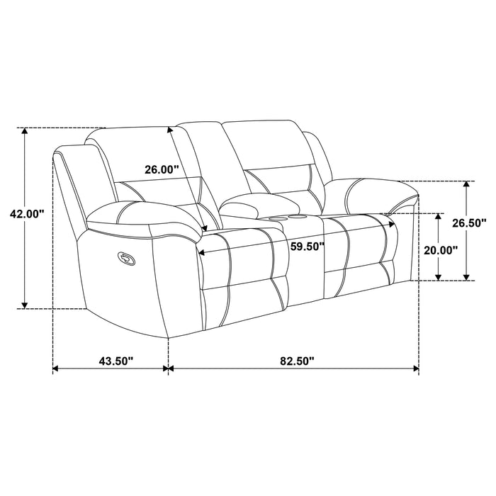 Gilson Reclining Loveseat - All Brands Furniture (NJ)