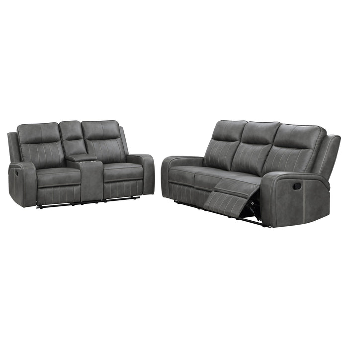 Raelynn Reclining Sofa Set - All Brands Furniture (NJ)