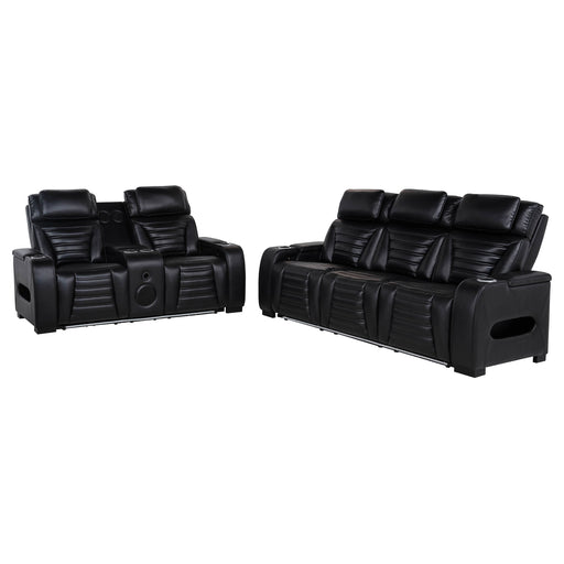 Zuma Dual Power Reclining Sofa Set - All Brands Furniture (NJ)