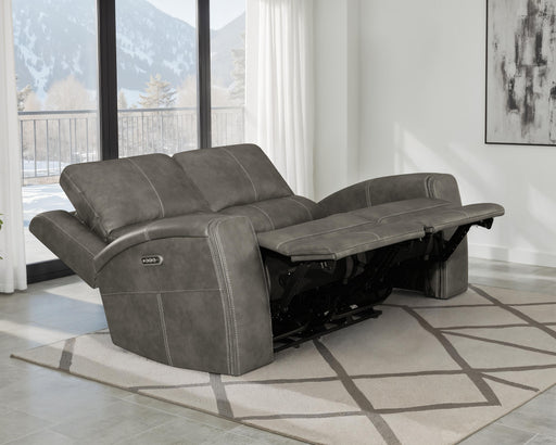 Brickston Triple Power Reclining Loveseat - All Brands Furniture (NJ)