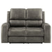Brickston Triple Power Reclining Loveseat - All Brands Furniture (NJ)