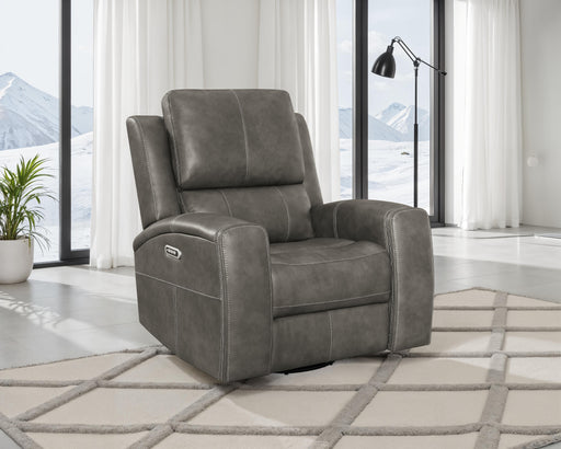 Brickston Triple Power Swivel Glider Recliner - All Brands Furniture (NJ)