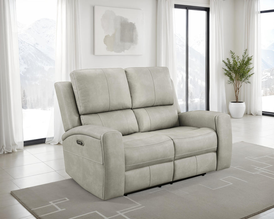 Brickston Triple Power Reclining Loveseat - All Brands Furniture (NJ)