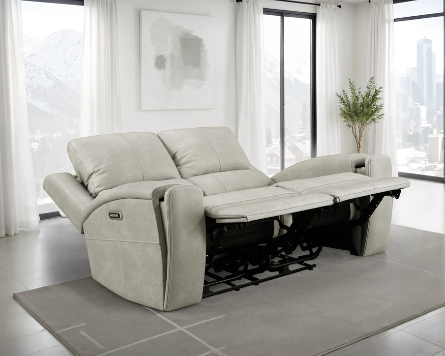 Brickston Triple Power Reclining Loveseat - All Brands Furniture (NJ)