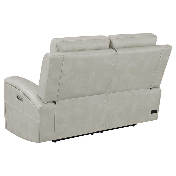 Brickston Triple Power Reclining Loveseat - All Brands Furniture (NJ)
