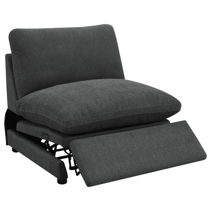 Collins Modular Power Armless Recliner - All Brands Furniture (NJ)