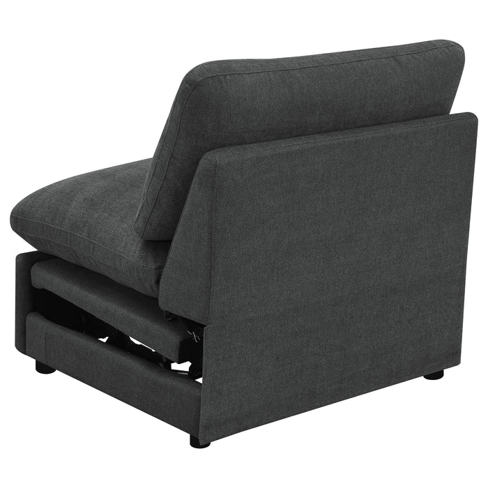 Collins Modular Power Armless Recliner - All Brands Furniture (NJ)