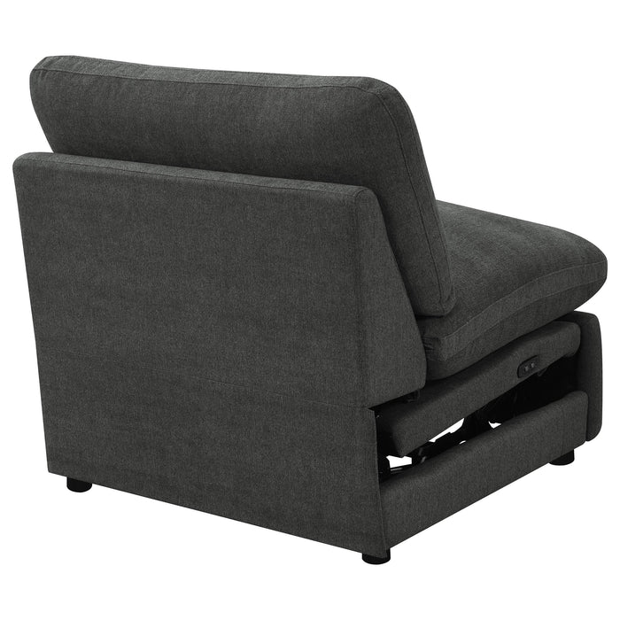 Collins Modular Power Armless Recliner - All Brands Furniture (NJ)