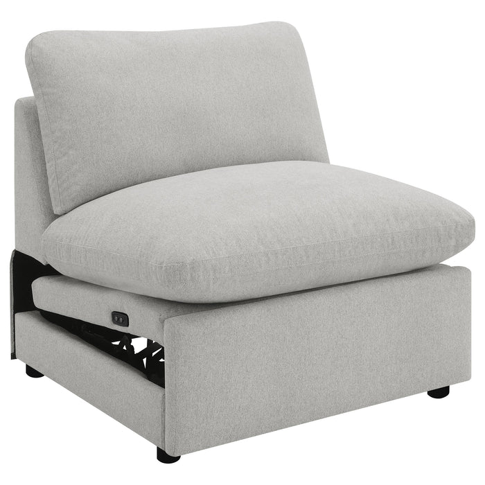 Collins Modular Power Armless Recliner - All Brands Furniture (NJ)