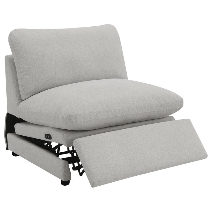 Collins Modular Power Armless Recliner - All Brands Furniture (NJ)