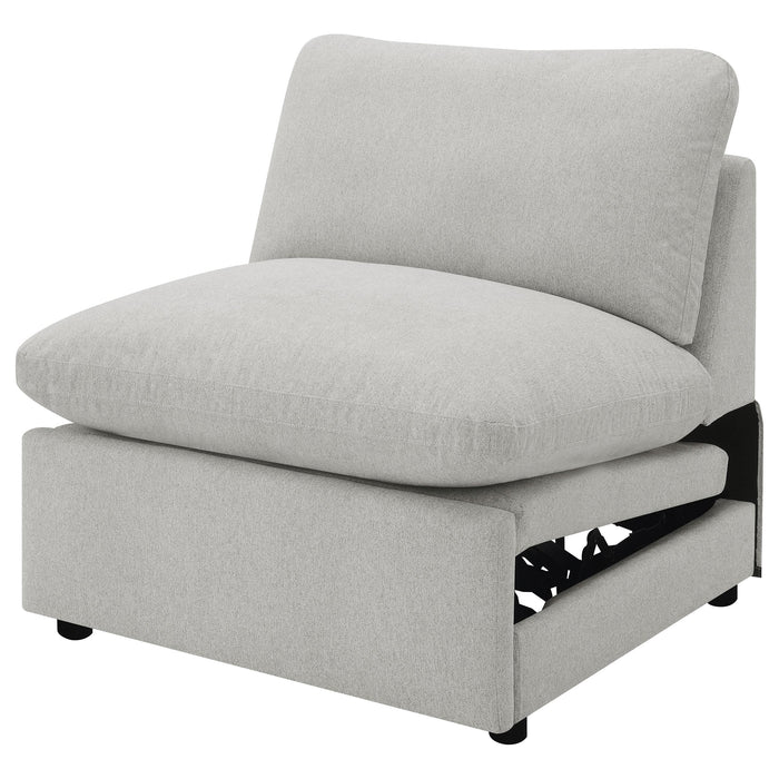 Collins Modular Power Armless Recliner - All Brands Furniture (NJ)