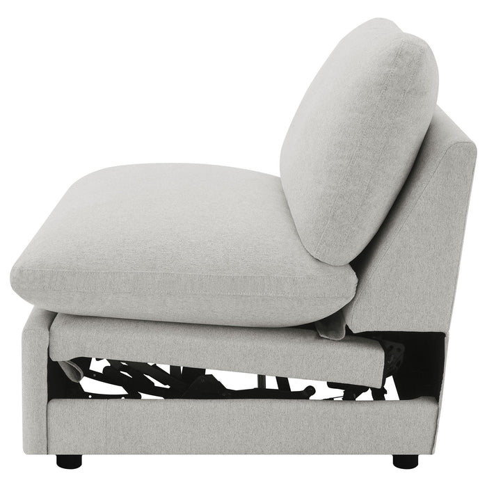 Collins Modular Power Armless Recliner - All Brands Furniture (NJ)