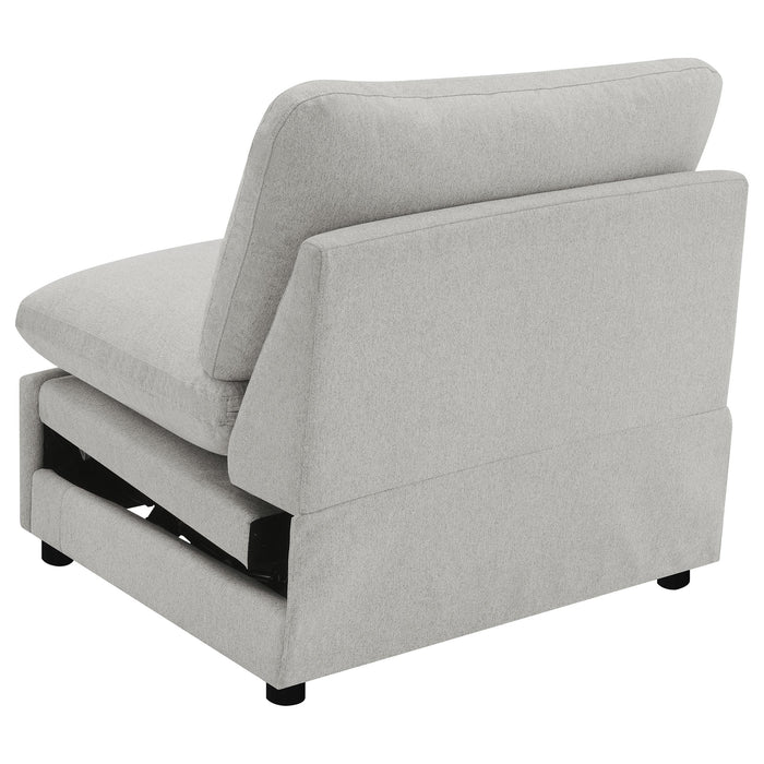 Collins Modular Power Armless Recliner - All Brands Furniture (NJ)