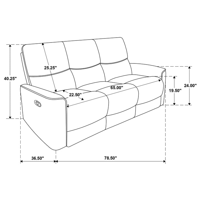 Navarro Reclining Sofa Set - All Brands Furniture (NJ)