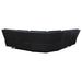 Hewitt Leather Upholstered Power Reclining Sectional Black - All Brands Furniture (NJ)