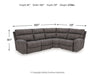 Next-Gen DuraPella Power Reclining Sectional - All Brands Furniture (NJ)