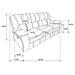 Camila Reclining Sofa Set - All Brands Furniture (NJ)