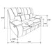 Camila Reclining Sofa Set - All Brands Furniture (NJ)