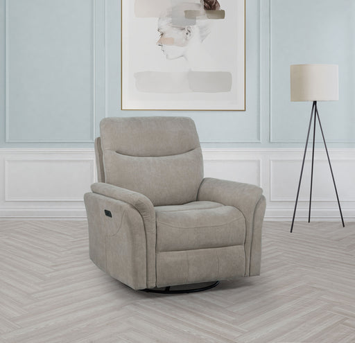 Adler Power Swivel Glider Recliner - All Brands Furniture (NJ)