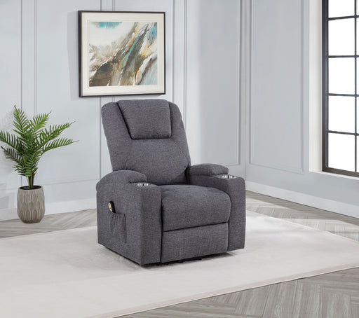 Louie Power Lift Massage Recliner - All Brands Furniture (NJ)