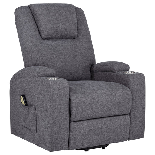 Louie Power Lift Massage Recliner - All Brands Furniture (NJ)