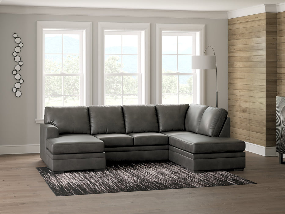 Lofton-Pike Sectional with Chaise - All Brands Furniture (NJ)