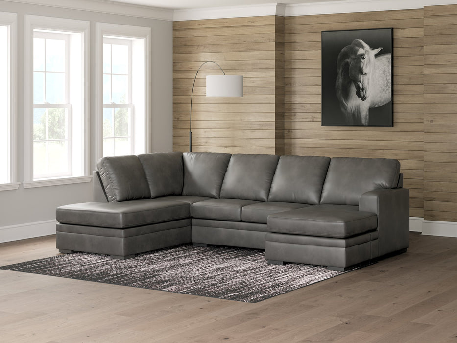 Lofton-Pike Sectional with Chaise - All Brands Furniture (NJ)