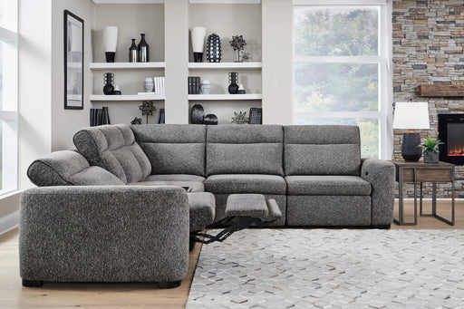 Parker Living Kline - Nightfall 6 Piece Power Reclining Sectional with Extension Footrests