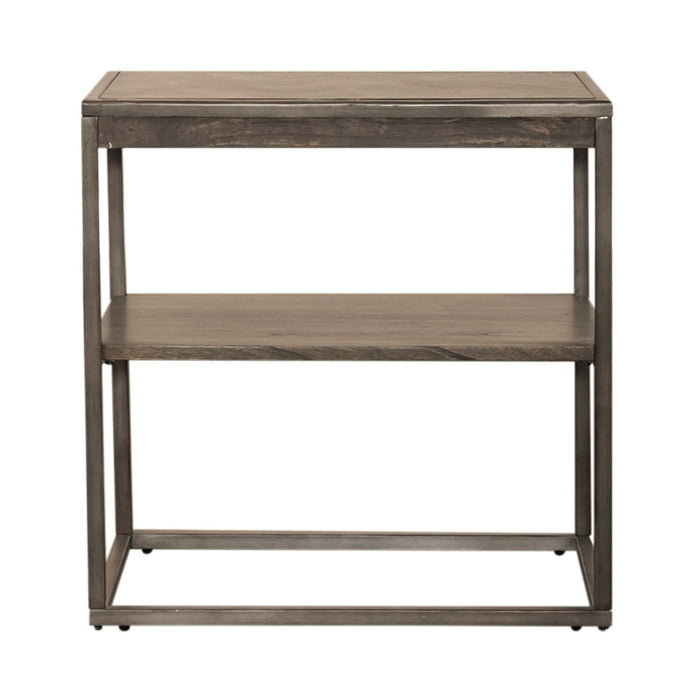 Jamestown Chair Side Table in Brown image
