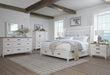 Parker House Americana Modern Bedroom 3 Drawer Nightstand with Charging Station