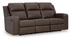Lavenhorne Reclining Sofa with Drop Down Table - All Brands Furniture (NJ)
