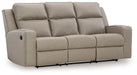 Lavenhorne Reclining Sofa with Drop Down Table - All Brands Furniture (NJ)