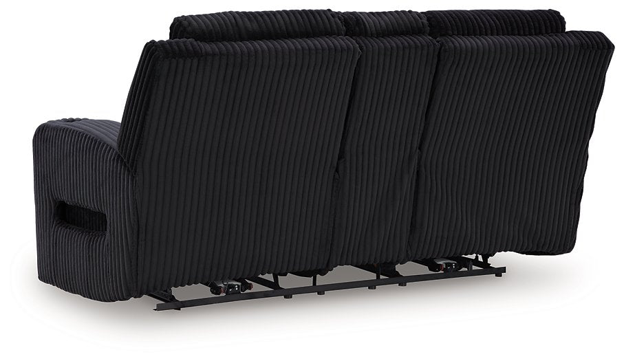 Forest Lake Power Reclining Loveseat with Console - All Brands Furniture (NJ)