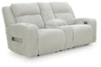 Forest Lake Power Reclining Loveseat with Console - All Brands Furniture (NJ)