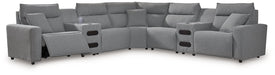 Modmax Power Reclining Sectional with Chaise - All Brands Furniture (NJ)
