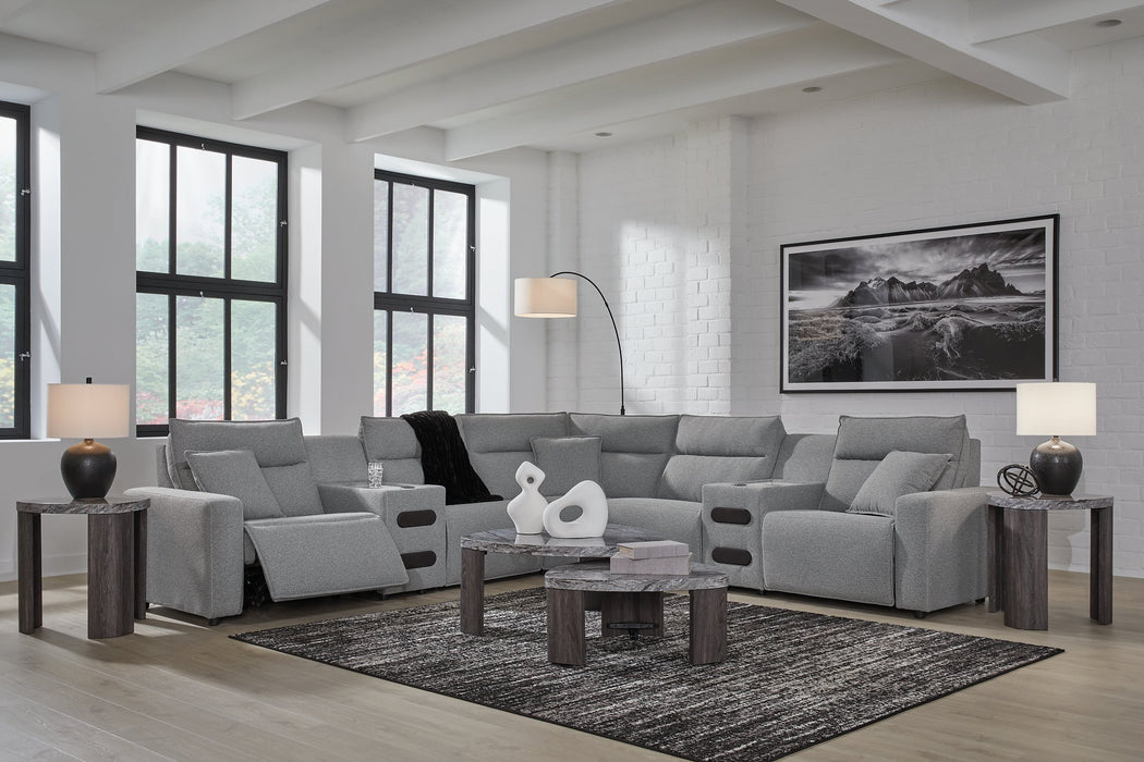 Modmax Power Reclining Sectional with Chaise - All Brands Furniture (NJ)