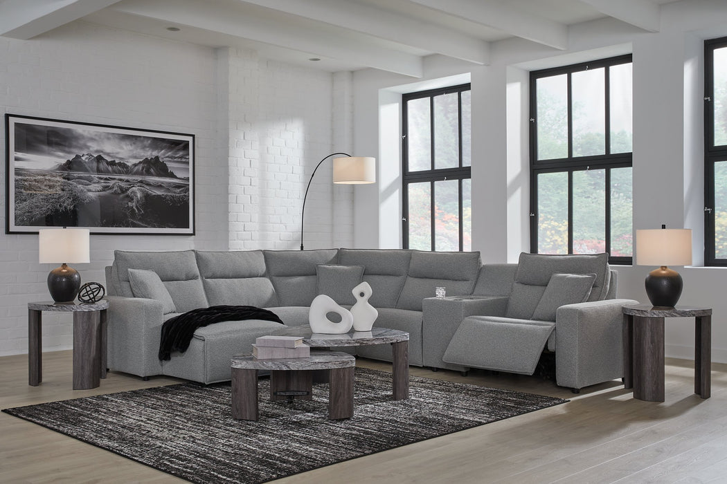 Modmax Power Reclining Sectional with Chaise - All Brands Furniture (NJ)